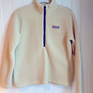 Women's Vineyard Vines Fleece Sherpa ¼ zip, Small
